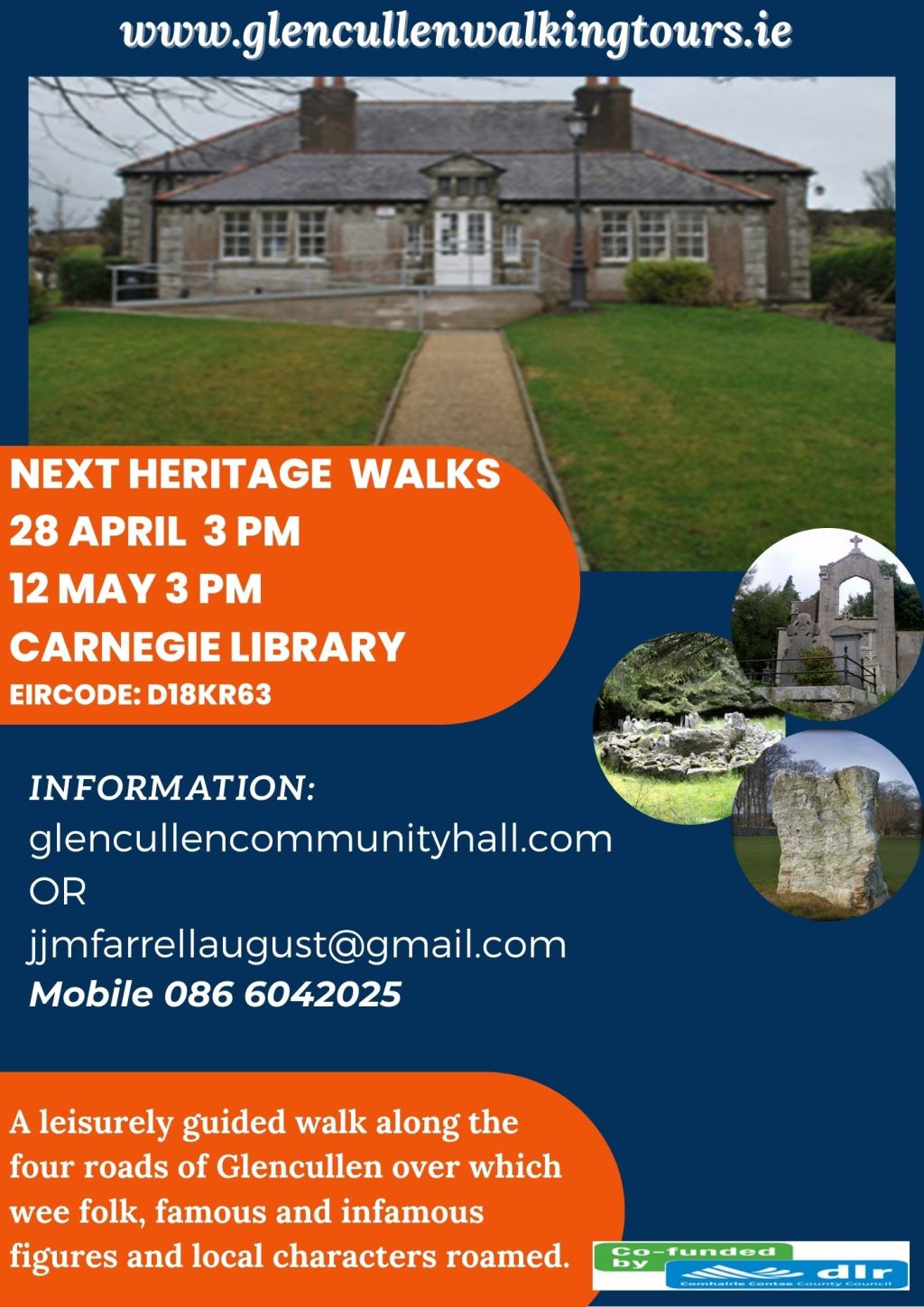 Glencullen Walking Tours (April 28th&nbsp;@3pm)